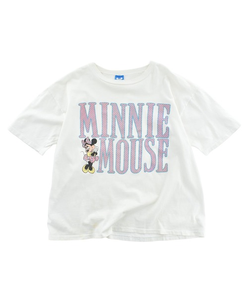 LABORATORY R(ラボラトリーアール)の「【USED】80’s Disney “MINNIE MOUSE” キャラクター Tシャツ USA製(Tシャツ/カットソー・メンズ・ホワイト・X-LARGE)」の1枚目の写真