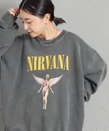 【WEB先行予約】[GOOD ROCK SPEED/グッドロックスピード] 別注 NIRVANA プリントスウェット(IN UTERO)