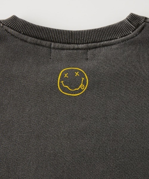 GOOD ROCK SPEED（グッドロックスピード）の「【WEB先行予約】[GOOD ROCK SPEED/グッドロックスピード] 別注 NIRVANA プリントスウェット(IN UTERO)（スウェット・レディース・チャコール・L/M/XL）」の6枚目の写真