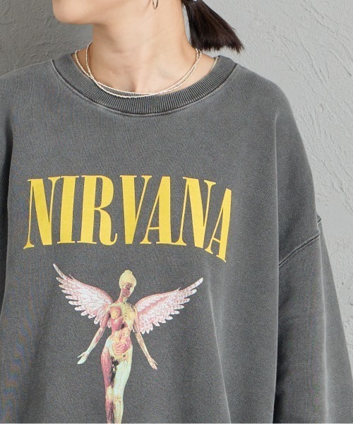【WEB先行預約】別注 NIRVANA 印花衛衣(IN UTERO)