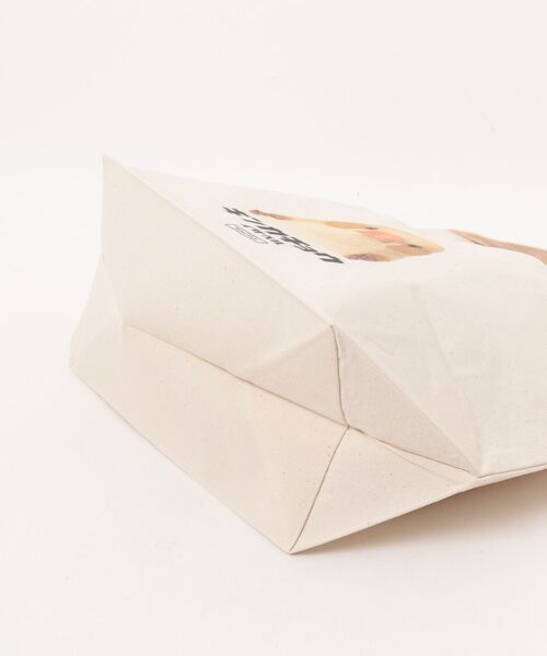 Moftique(モフティック)の「Moftique(モフティック) トートバッグ キャンバス マチ有 キンカチョウ イザベル 鳥 ペット アニマル プリント SMサイズ ユニセックス(トートバッグ・レディース・ナチュラル・FREE)」の4枚目の写真