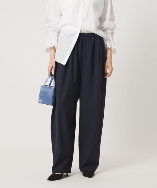 UNITED ARROWS(ユナイテッドアローズ)の「T/W バレルパンツ(その他パンツ・レディース・ダークブラウン/イエロー/ネイビー・36/38)」の13枚目の写真