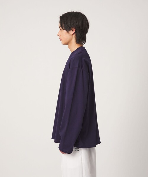 CITEN(シテン)の「<CITEN>C.フロッキープリントロンT(Tシャツ/カットソー・メンズ・イエロー/ライトグレー/ネイビー・M/L)」の11枚目の写真