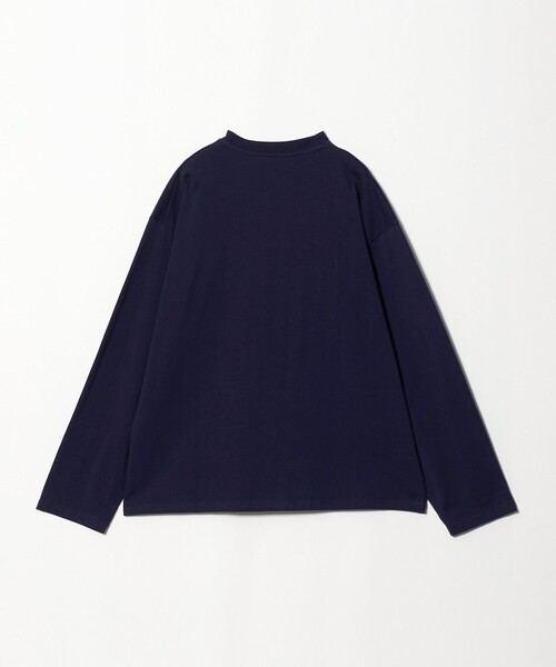 CITEN(シテン)の「<CITEN>C.フロッキープリントロンT(Tシャツ/カットソー・メンズ・イエロー/ライトグレー/ネイビー・M/L)」の17枚目の写真