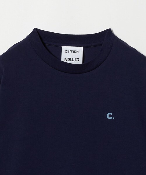 CITEN(シテン)の「<CITEN>C.フロッキープリントロンT(Tシャツ/カットソー・メンズ・イエロー/ライトグレー/ネイビー・M/L)」の18枚目の写真