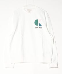 Calvin Klein Jeans カルバンクラインジーンズ 400GSM EU TERRY CK BAUHAUS LOGO CREWNK ロゴプリント 長袖スウェット