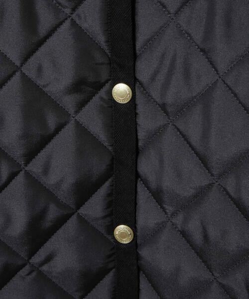 Traditional Weatherwear（トラディショナルウェザーウェア）の「Traditional Weatherwear/ARKLEY A-LINE MIDDLE（ノーカラージャケット・レディース・ブラック・32/34）」の11枚目の写真