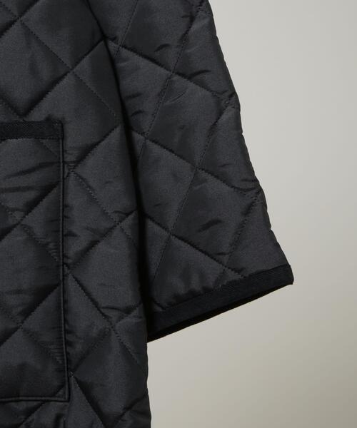 Traditional Weatherwear（トラディショナルウェザーウェア）の「Traditional Weatherwear/ARKLEY A-LINE MIDDLE（ノーカラージャケット・レディース・ブラック・32/34）」の12枚目の写真