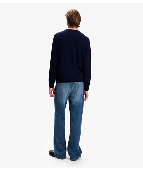 A.P.C.（アーペーセー）の「PULL MAURICE（Tシャツ/カットソー・メンズ・ネイビー・ONESIZE/L/S/M）」の4枚目の写真