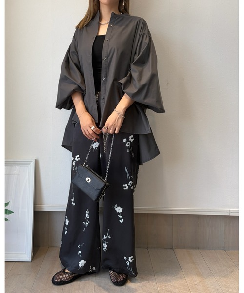 SETiA(セチア)の「【made in japan】ウォレットショルダー(ショルダーバッグ・レディース・ブラック/ベビーピンク/グレイッシュベージュ・FREE)」の7枚目の写真