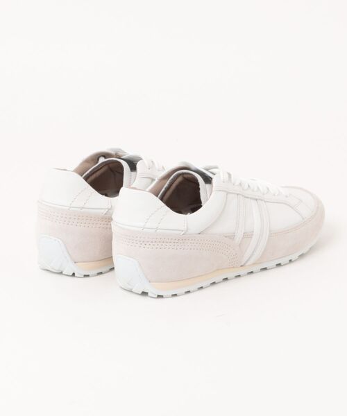 ALLSAINTS(オールセインツ)の「LIAM LEATHER AND SUEDE LOW-TOP TRAINERS | LIAM レザー アンド スエード ロートップ スニーカー(スニーカー・レディース・ホワイト・UK3/UK5)」の7枚目の写真