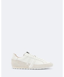 LIAM LEATHER AND SUEDE LOW-TOP TRAINERS | LIAM レザー アンド スエード ロートップ スニーカー
