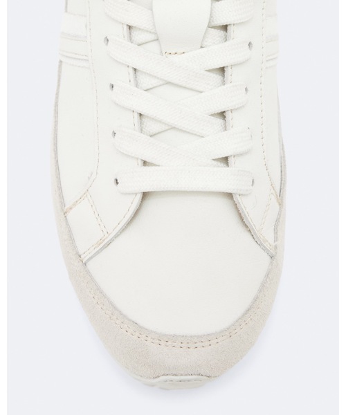 ALLSAINTS(オールセインツ)の「LIAM LEATHER AND SUEDE LOW-TOP TRAINERS | LIAM レザー アンド スエード ロートップ スニーカー(スニーカー・レディース・ホワイト・UK3/UK5)」の3枚目の写真