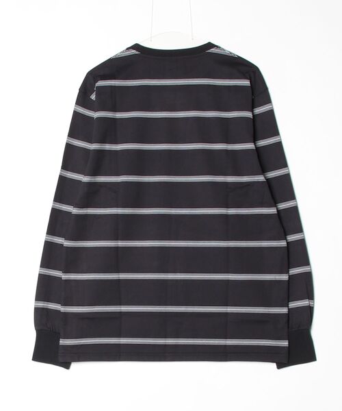 FTC（エフティーシー）の「STRIPE L/S TOP（Tシャツ/カットソー・メンズ・ネイビー/ブラック・X-LARGE/LARGE/MEDIUM）」の3枚目の写真