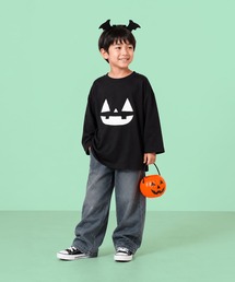 BAYBLO（ベイブロ）の「(KE)【 ハロウィンT 】家族でお揃い！　赤ちゃんから、大人まで着れちゃう、ハロウィンTシャツが登場です♪（Tシャツ/カットソー）」