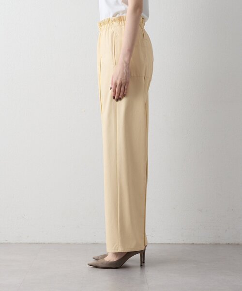 Drawing Numbers(ドローイング ナンバーズ)の「【Drawing Numbers】フェイクレザーワイドテーパードパンツ(その他パンツ・レディース・イエロー/ブラック・38)」の17枚目の写真