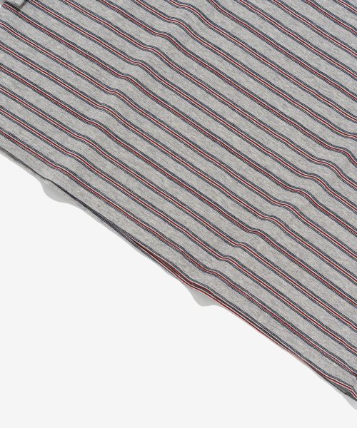 CARGOBROS FOR WOMAN(カーゴブロスフォーウィメン)の「レトロストライプ長袖Tシャツ(グレー)(Tシャツ/カットソー・レディース・その他・FREE)」の5枚目の写真