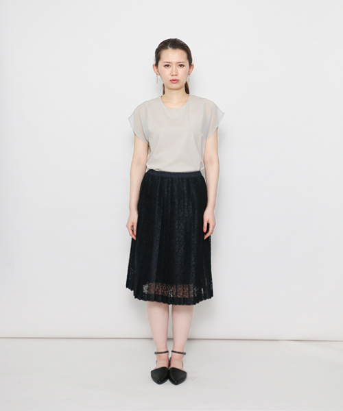 SENSE OF PLACE by URBAN RESEARCH(センスオブプレイスバイアーバンリサーチ)の「CF シアースリーブT(半袖)(Tシャツ/カットソー・レディース・ブラック/ライトグレー/ピンク/ホワイト・FREE)」の21枚目の写真