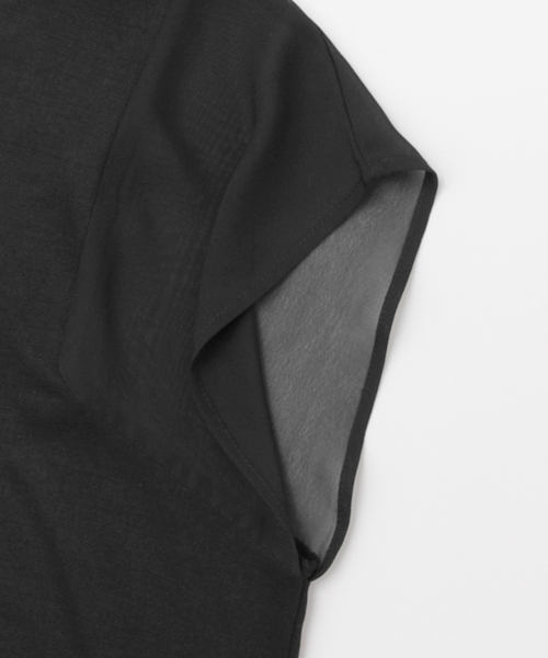 SENSE OF PLACE by URBAN RESEARCH(センスオブプレイスバイアーバンリサーチ)の「CF シアースリーブT(半袖)(Tシャツ/カットソー・レディース・ブラック/ライトグレー/ピンク/ホワイト・FREE)」の17枚目の写真