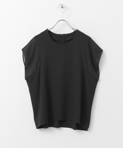 SENSE OF PLACE by URBAN RESEARCH(センスオブプレイスバイアーバンリサーチ)の「CF シアースリーブT(半袖)(Tシャツ/カットソー・レディース・ブラック/ライトグレー/ピンク/ホワイト・FREE)」の13枚目の写真