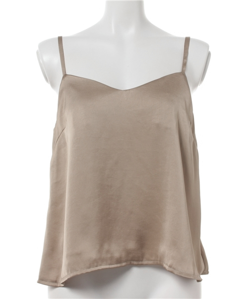 LIMITLESS LUXURY(リミットレスラグジュアリー)の「サテンキャミ◆(シャツ/ブラウス・レディース・ブラック/ベージュ/ブルー系その他・FREE)」の11枚目の写真