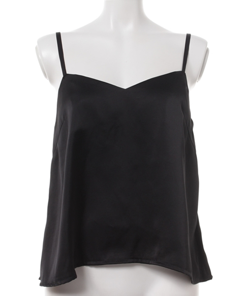 LIMITLESS LUXURY(リミットレスラグジュアリー)の「サテンキャミ◆(シャツ/ブラウス・レディース・ブラック/ベージュ/ブルー系その他・FREE)」の2枚目の写真