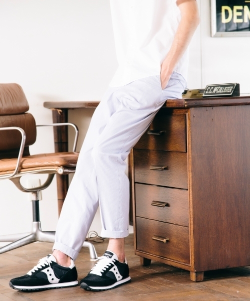 Saucony（サッカニー）の「SAUCONY サッカニー JAZZ LOW PRO ジャズ ロープロファイル S70271-1 BLACK/WHITE（スニーカー・メンズ・ブラック系その他・8h/9/7h/9h/10h/8/4/5h/6/10/6h/7/4h/5/11/12/13）」の2枚目の写真