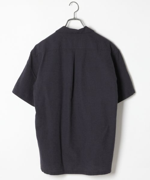 RAGEBLUE（レイジブルー）の「オープンカラーシャツ/727625（シャツ/ブラウス・メンズ・ホワイト/ネイビー/キャメル・MEDIUM/LARGE）」の4枚目の写真