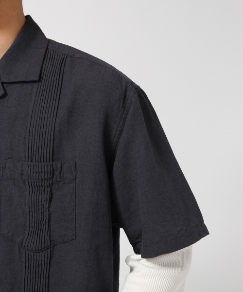 RAGEBLUE（レイジブルー）の「オープンカラーシャツ/727625（シャツ/ブラウス・メンズ・ホワイト/ネイビー/キャメル・MEDIUM/LARGE）」の13枚目の写真