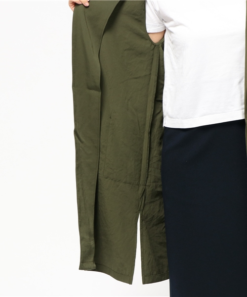 LBC（エルビーシー）の「ヴィンテージジレ（ベスト・レディース・オリーブ/モカ・MEDIUM/LARGE）」の3枚目の写真