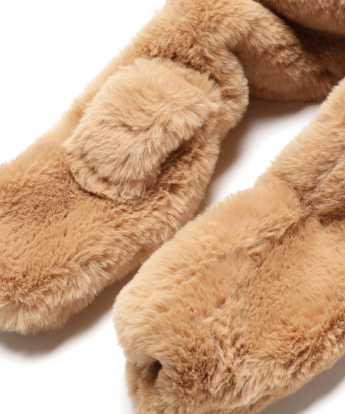 GLOBAL WORK（グローバルワーク）の「【キッズ】ファーノーカラーコート/734432（その他アウター・キッズ・ホワイト系その他/ブラウン・SMALL/MEDIUM/LARGE/X-LARGE）」の8枚目の写真