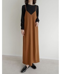 Re:EDIT | ポンチロングキャミワンピース(ワンピース)