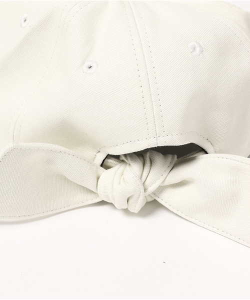 Casselini(キャセリーニ)の「【Casselini(キャセリーニ)】りぼんCAP/キャップ(キャップ・レディース・サックスブルー/ベージュ/アイボリー・FREE)」の6枚目の写真