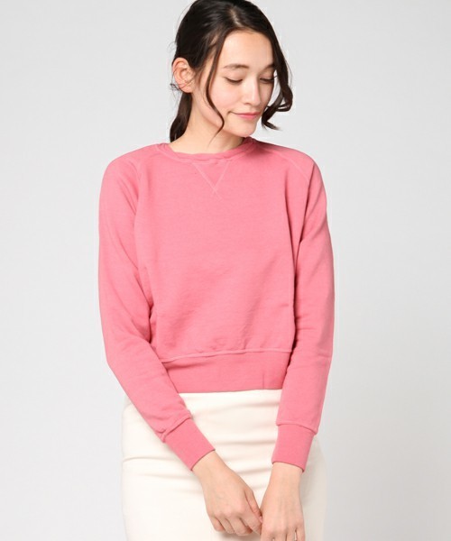 JACKSON MATISSE（ジャクソンマティス）の「JACKSON MATISSE/ジャクソンマティス Small Sweat（スウェット・レディース・グリーン/ピンク/マスタード・S）」の3枚目の写真