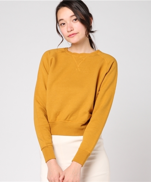 JACKSON MATISSE（ジャクソンマティス）の「JACKSON MATISSE/ジャクソンマティス Small Sweat（スウェット・レディース・グリーン/ピンク/マスタード・S）」の11枚目の写真