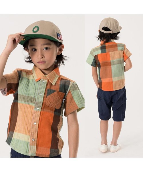 BREEZE（ブリーズ）の「ロゴフェルトキャップ（キャップ・キッズ・インディゴブルー/ストライプ/ベージュ/レッド・50/54）」の19枚目の写真