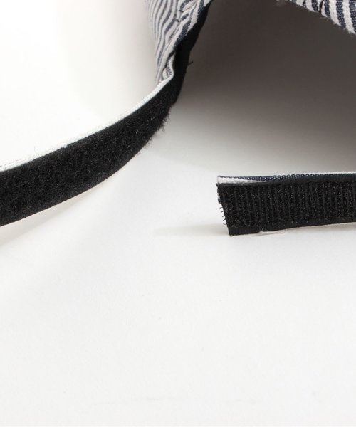 BREEZE（ブリーズ）の「ロゴフェルトキャップ（キャップ・キッズ・インディゴブルー/ストライプ/ベージュ/レッド・50/54）」の8枚目の写真