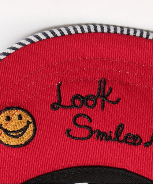 BREEZE（ブリーズ）の「ロゴフェルトキャップ（キャップ・キッズ・インディゴブルー/ストライプ/ベージュ/レッド・50/54）」の9枚目の写真