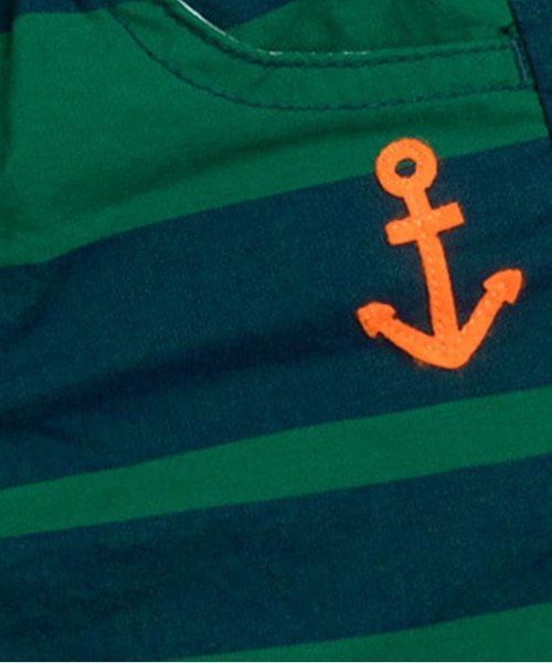 BREEZE（ブリーズ）の「太ボーダーパンツ 5分丈（その他パンツ・キッズ・ネイビー/イエロー/グリーン/レッド・100/120/95/80/90/130/110/140）」の18枚目の写真