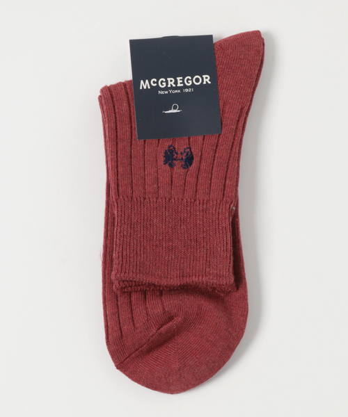 Mcgregor マックレガー の ワンポイントロゴミドル丈ソックス ソックス 靴下 Wear