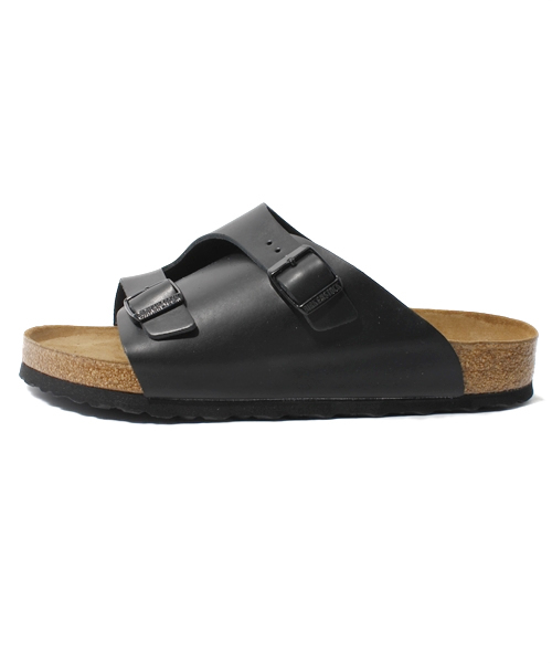 BIRKENSTOCK(ビルケンシュトック)の「ZURICH/チューリッヒ ハンターブラックソフト (MEN)(サンダル・メンズ・ブラック・39/40/41/42/43)」の2枚目の写真
