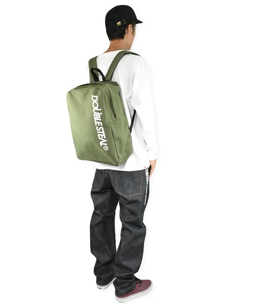 DOUBLE STEAL（ダブルスティール）の「CUBE バックパック（バックパック/リュック・メンズ・ブラック/カーキ・FREE）」の8枚目の写真