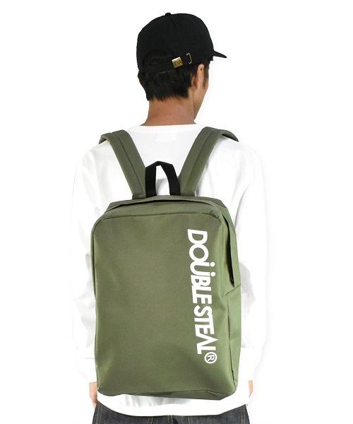 DOUBLE STEAL（ダブルスティール）の「CUBE バックパック（バックパック/リュック・メンズ・ブラック/カーキ・FREE）」の9枚目の写真