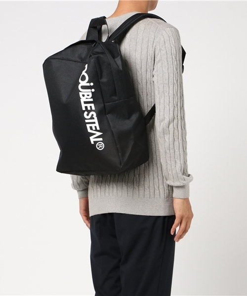 DOUBLE STEAL（ダブルスティール）の「CUBE バックパック（バックパック/リュック・メンズ・ブラック/カーキ・FREE）」の6枚目の写真