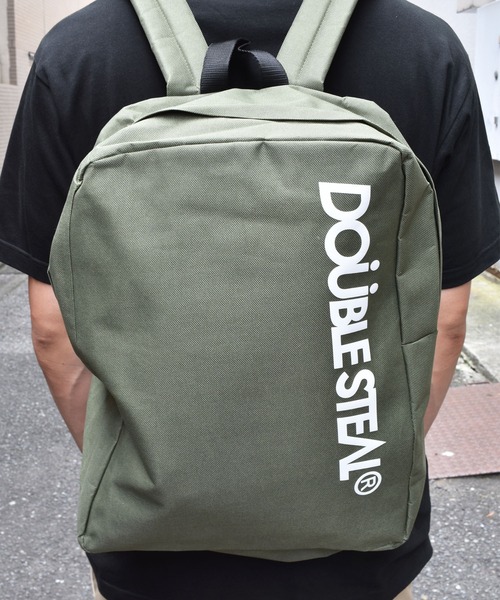 DOUBLE STEAL（ダブルスティール）の「CUBE バックパック（バックパック/リュック・メンズ・ブラック/カーキ・FREE）」の10枚目の写真