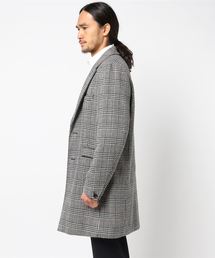 STUDIOUS（ステュディオス）の「グレンチェックチェスターコート