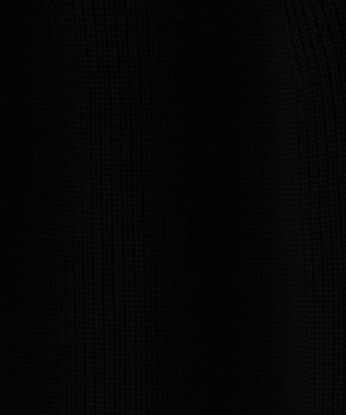 BATONER（バトナー）の「＜BATONER＞ AZE CREW KNIT/ﾆｯﾄ ◆（ニット/セーター・メンズ・ベージュ/オリーブ/ダークグレー/ブラック・1/2/3）」の7枚目の写真