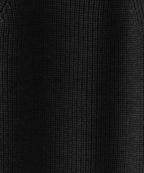 BATONER（バトナー）の「＜BATONER＞ AZE CREW KNIT/ﾆｯﾄ ◆（ニット/セーター・メンズ・ベージュ/オリーブ/ダークグレー/ブラック・1/2/3）」の9枚目の写真