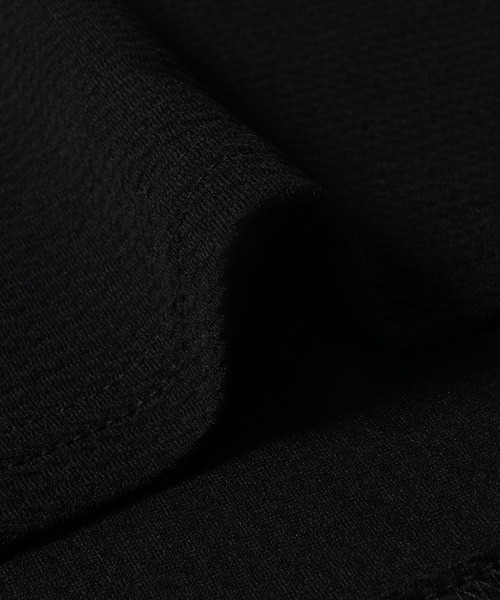 coca(coca)(コカ)の「エンボス加工Aラインロングワンピース(ワンピース・レディース・ブラック・ONE SIZE)」の9枚目の写真