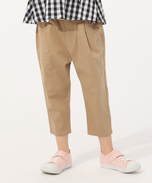 GLOBAL WORK(グローバルワーク)の「【キッズ】ストレッチテーパードパンツ(無地)/776070(その他パンツ・キッズ・ベージュ/ネイビー/ブルー/ライトピンク・SMALL/MEDIUM/LARGE/X-LARGE/XX-LARGE)」の2枚目の写真